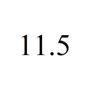 11.5