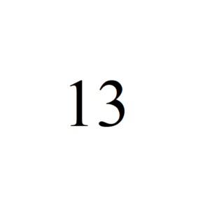 13